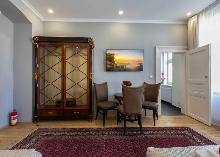 Slabur Lägenhetshotell Prag